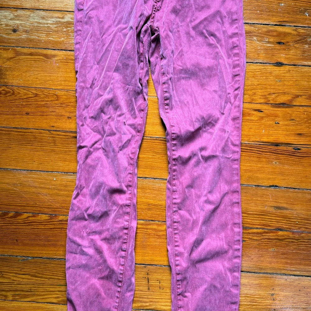 J. Brand Red Skinny Jeans